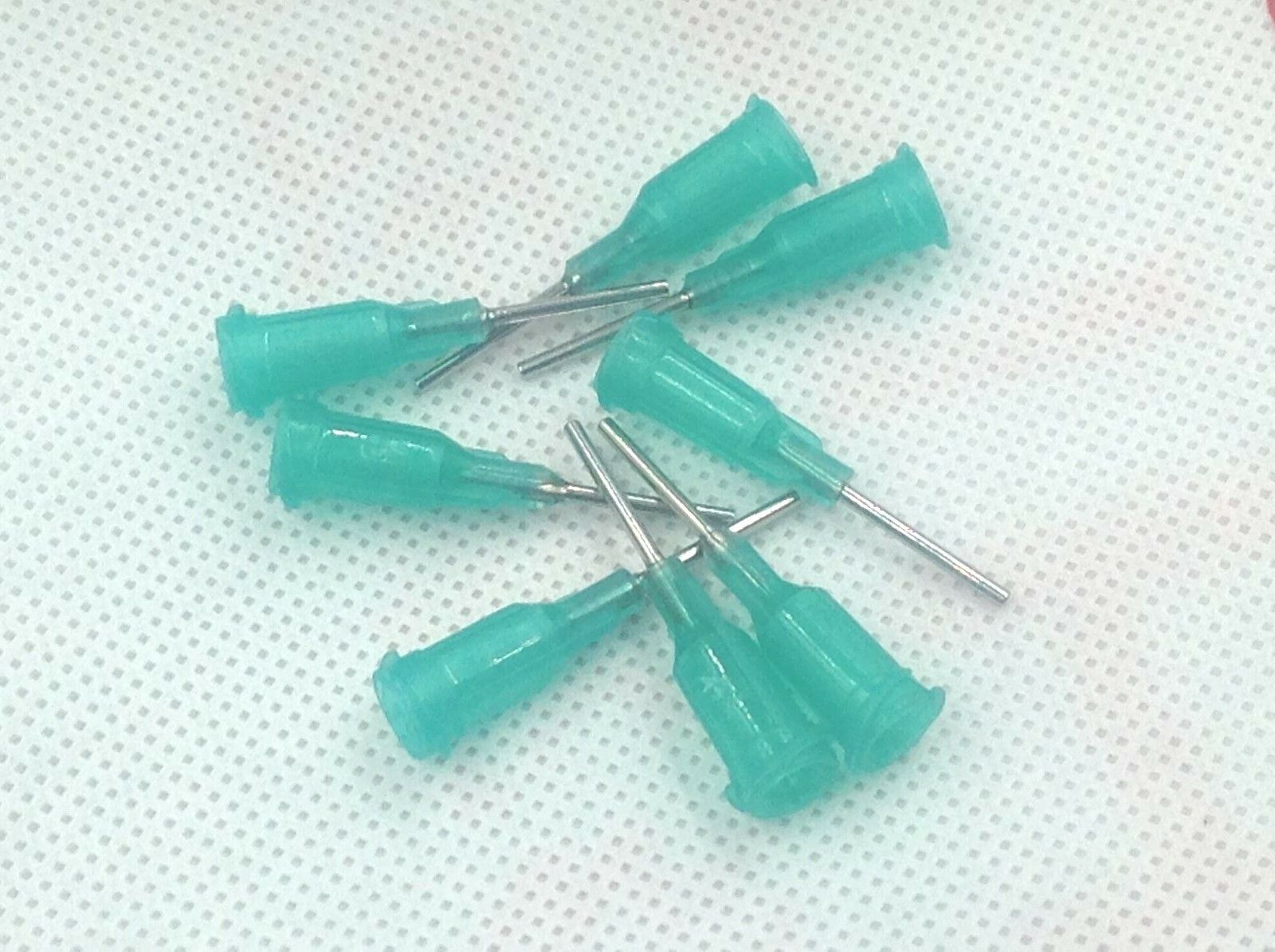 50pcs 1/2" 18Ga Dispensing Needle Tip For Liquid Dispenser Adhesive Glue 0.5"