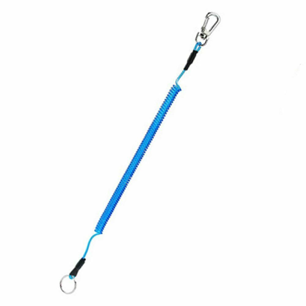 Phone Keychain Spring Elastic Rope Portable Fishing Lanyards Security Gear Tool
