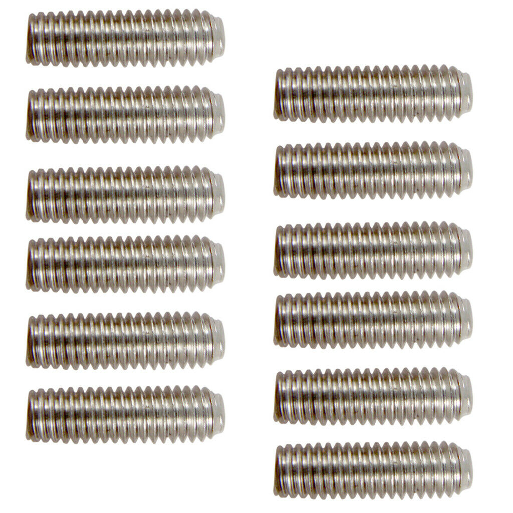12 Pcs Electric Guitar String Lock Hexagon Screws for Tremolo Bridge System