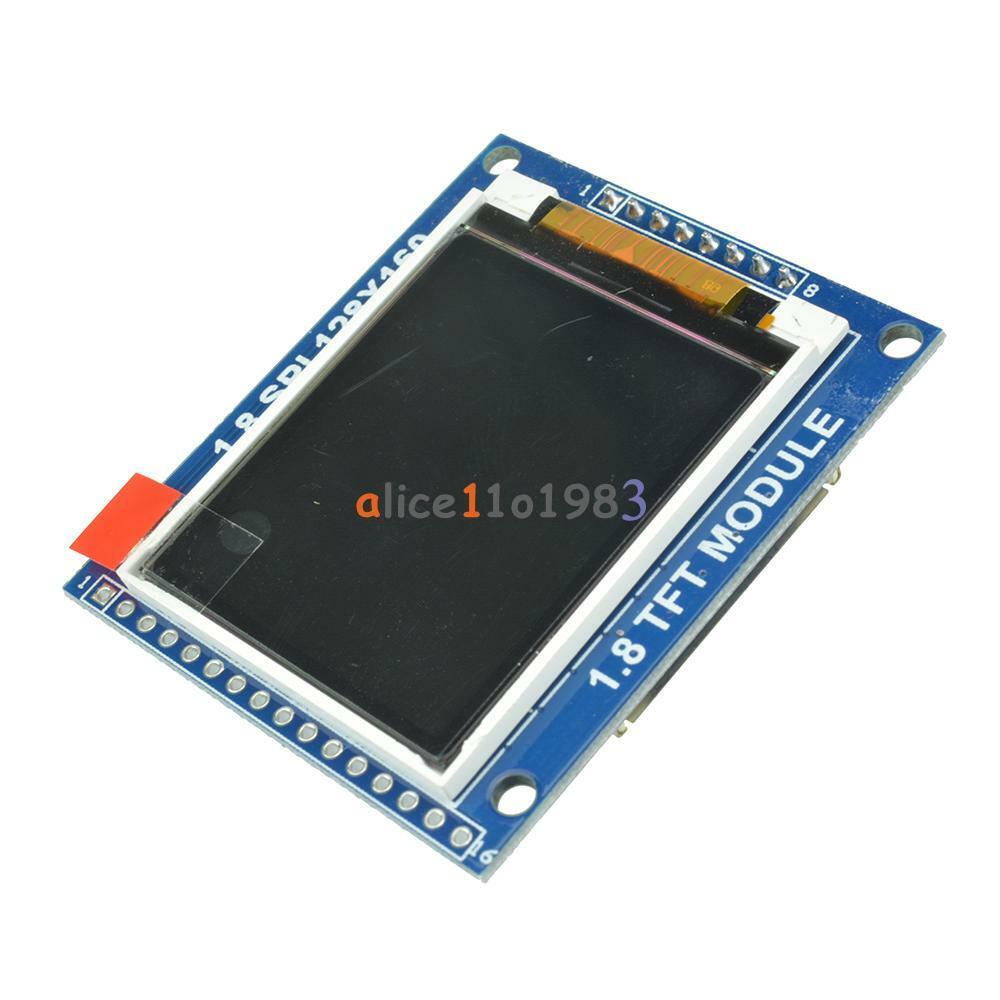 1.8 Inch Mini Serial SPI TFT LCD Module Display with PCB Adapter ST7735B IC
