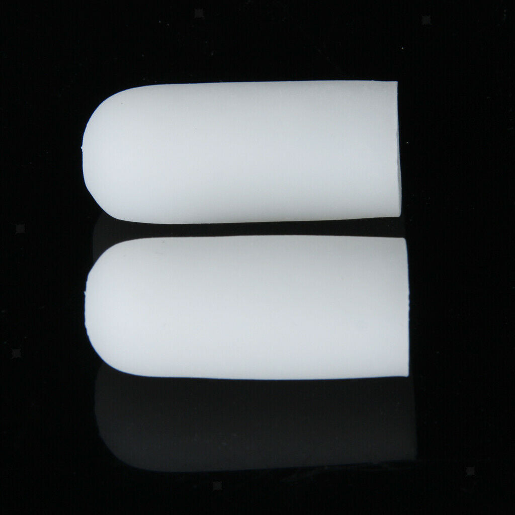 Unisex Toe Caps Toenail Cushion Pads Covers for Corns Ingrown Toenails White