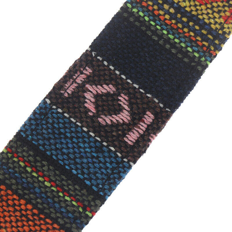 Retro Style Colorful Pattern Camera Shoulder Neck Sling Hand Strap for Cam x Ad
