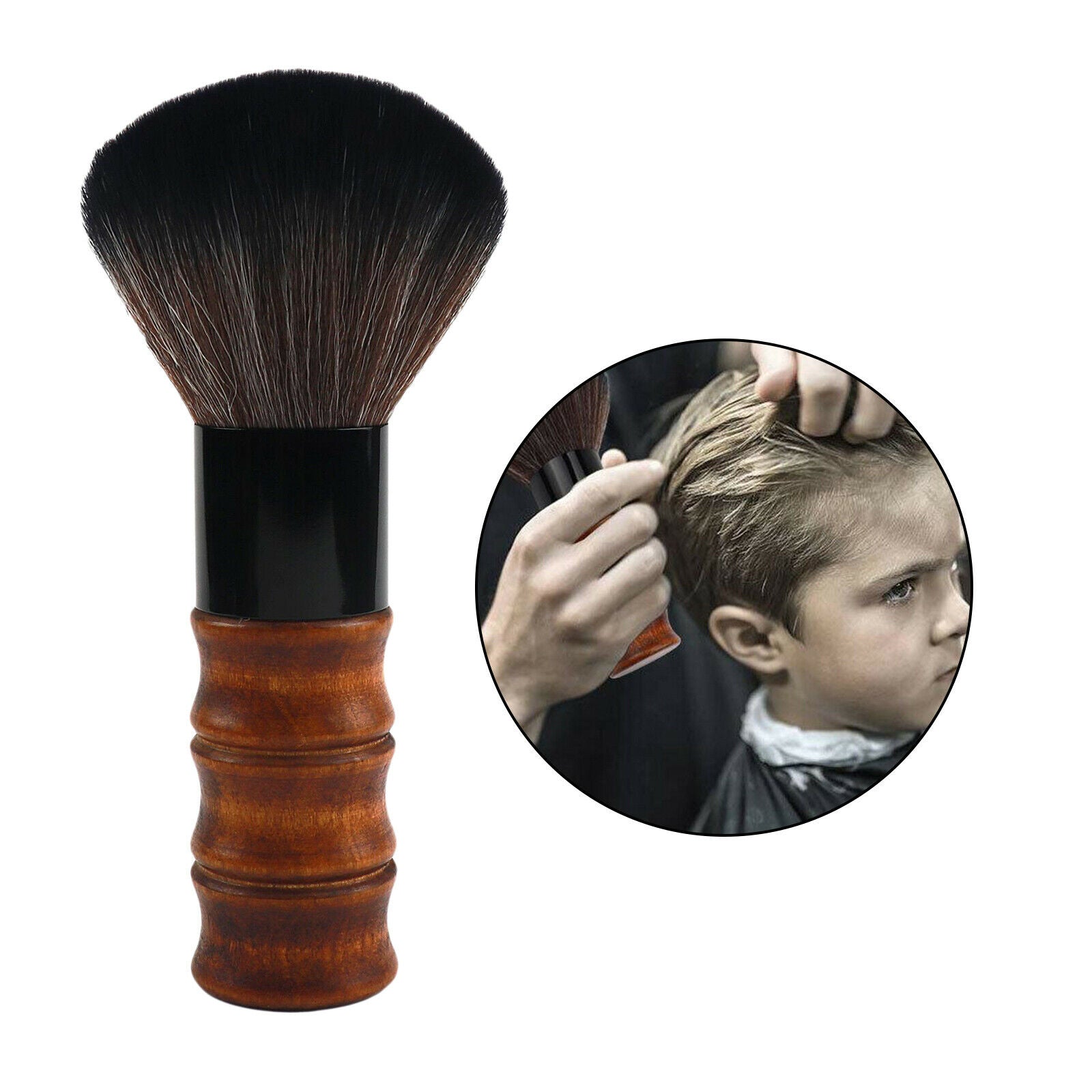 Professional Hair Brush Natural Fiber for Hair Cutting Hair Styling Tool