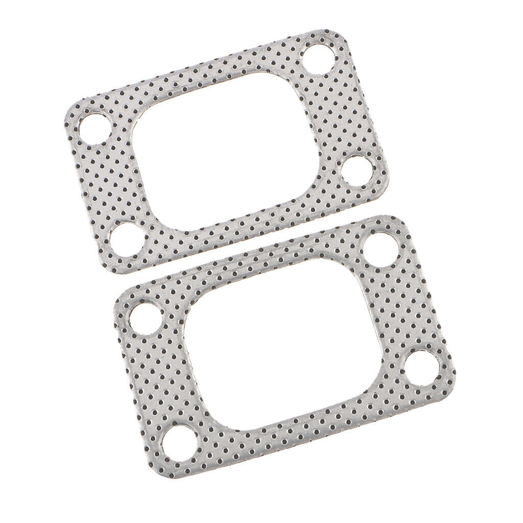 2 pieces flange gasket universal for replacement of exhaust manifold gasket