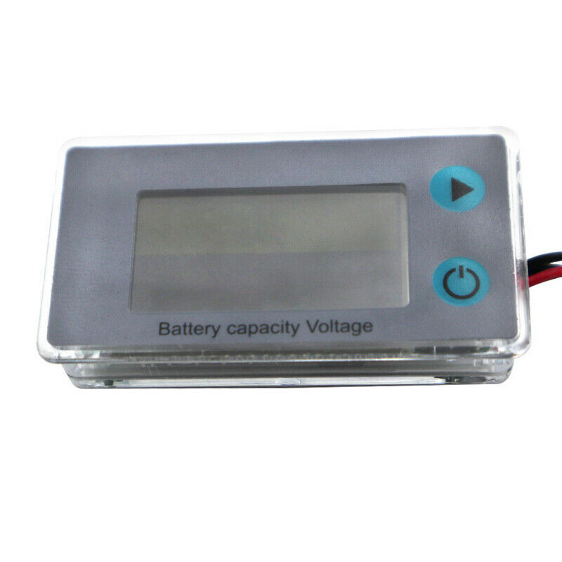 10-105V LCD  Intelligent Motorcycle Multi-function Digital Voltage Battery Meter