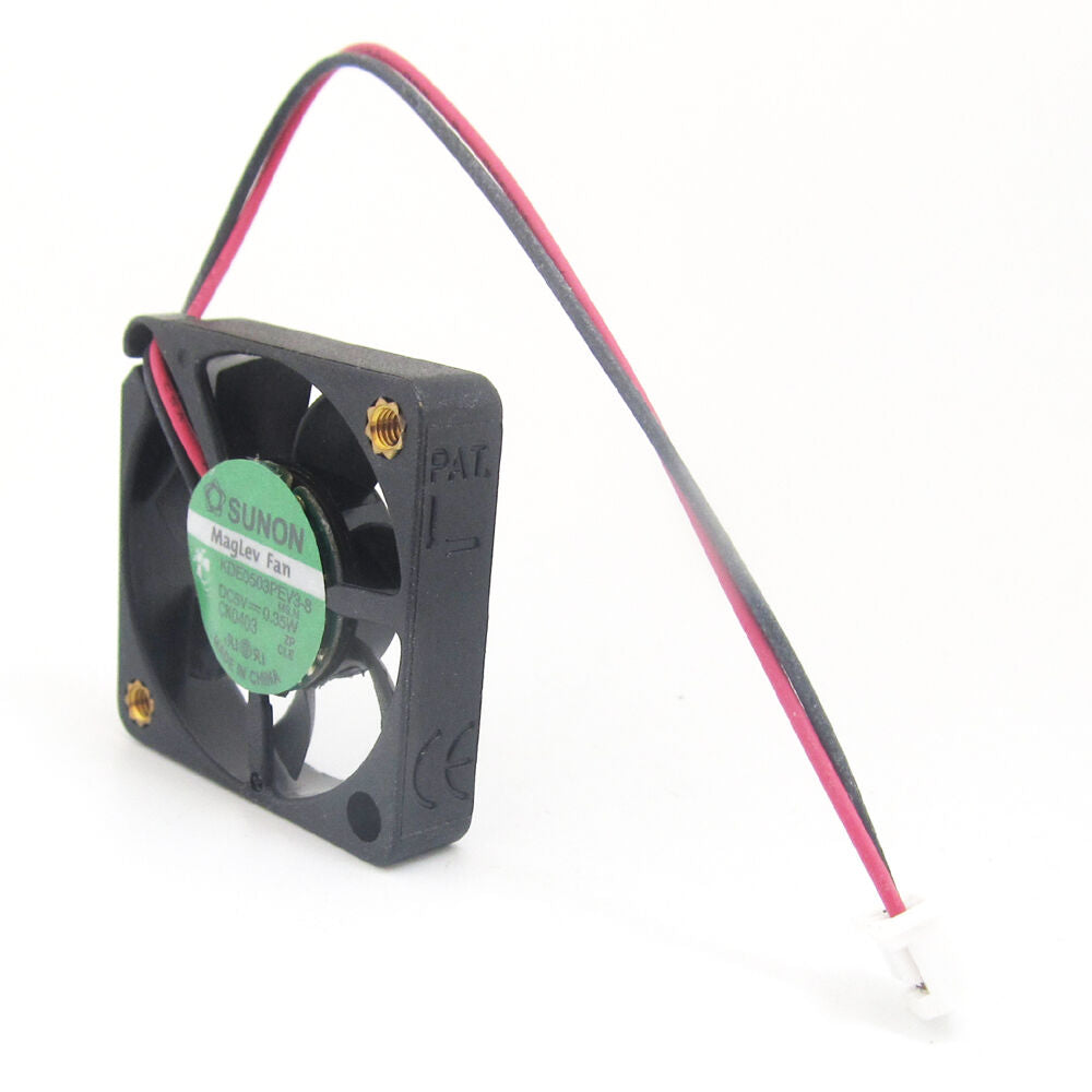 10pcs SUNON MagLev KDE0503PEV3-8 30x30x6mm 3006 DC5V 0.35W 2pin DC Cooling fan