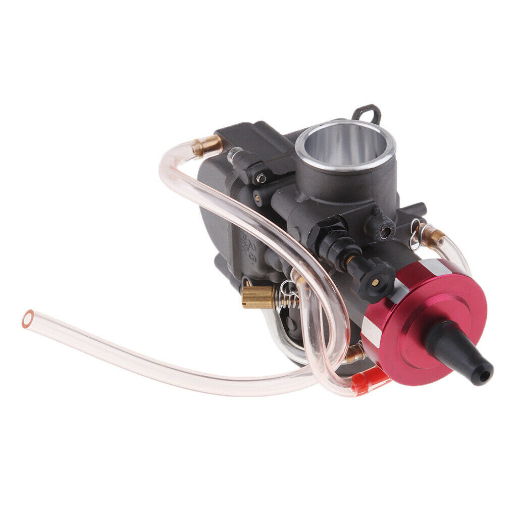 PWK28 28mm Flat Slide Carburetor Kit for 2 stroke 47CC/49CC Scooter Mini ATV