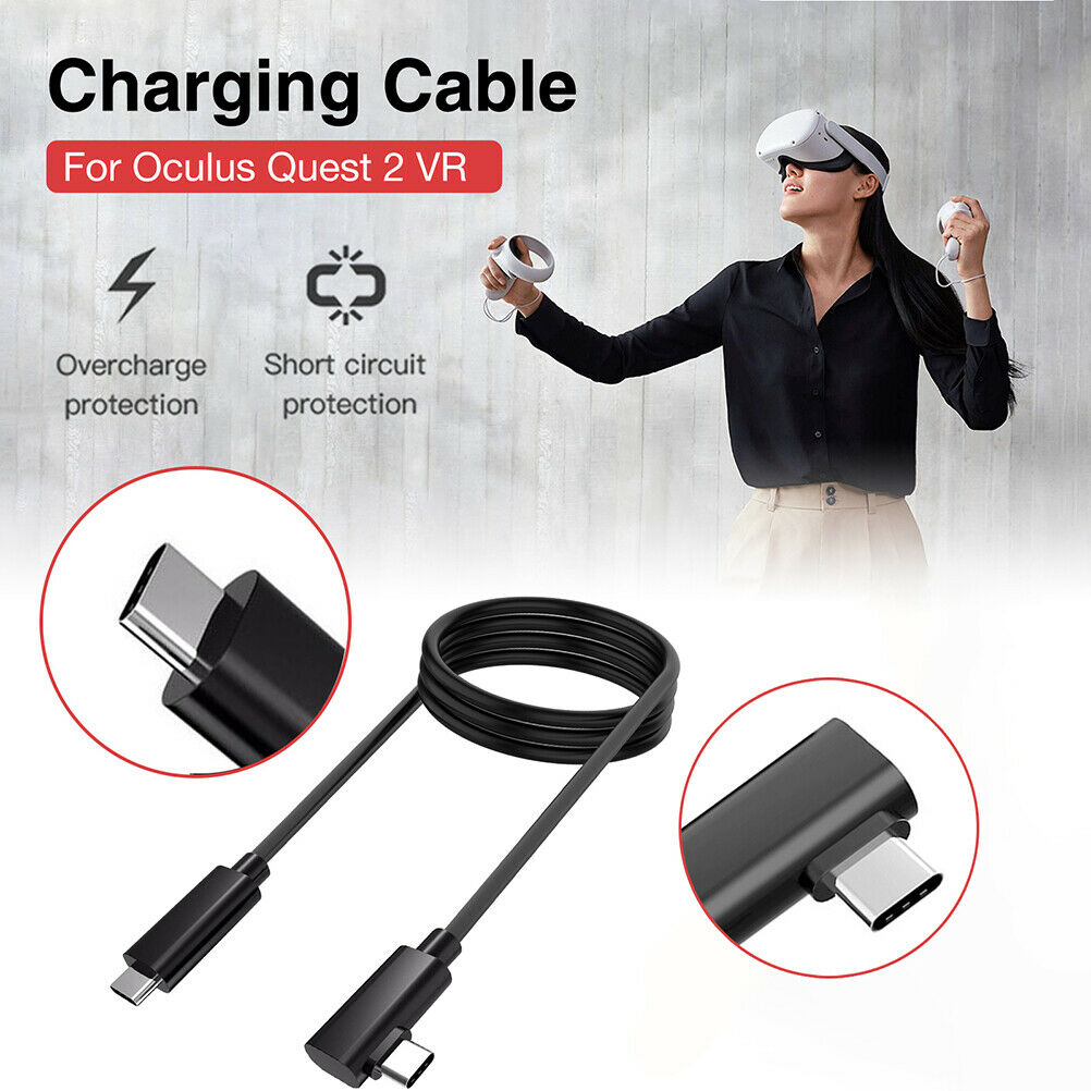 USB C to Type C 3.1 Cable Virtual Reality Headset Cable For Oculus Quest 2 VR