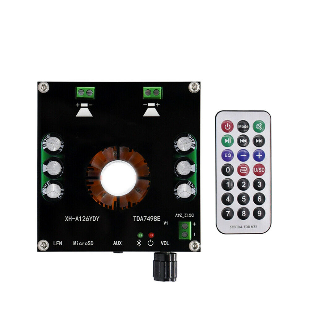 160W+160W High Power Bluetooth Power Amplifier Board TDA7498E Audio Amplifier