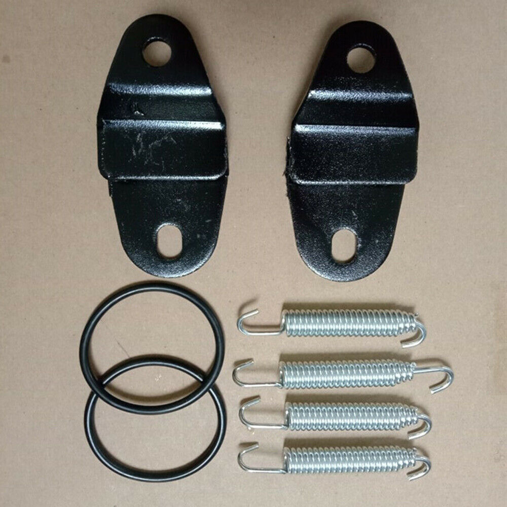 For 1987-06 Yamaha Banshee 350 YFZ350 Exhaust Muffler Stays Springs O-Rings kit