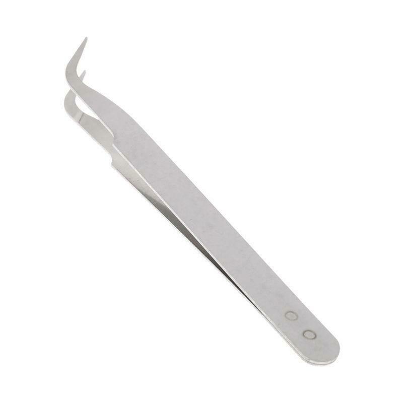 Stainless Steel Clip Cleaning Tweezers Pet Ear Grooming Reptile Feeding Supplies