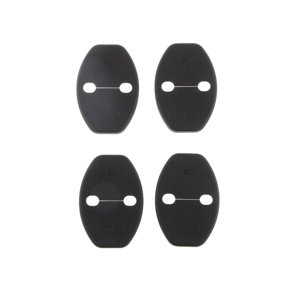 4pcs Car Door Lock Protective Cover Kit For Jetta Lavida Beetle CC