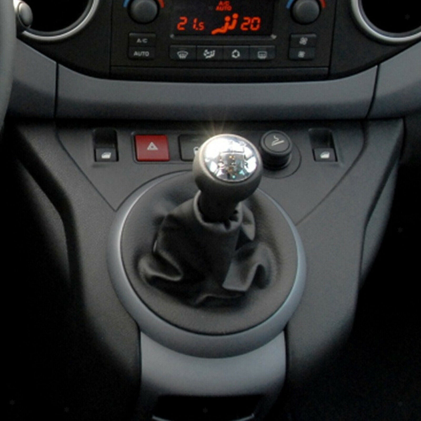 5 Speed Gear Stick Dust Cover Spare Parts Fits for Citroen Berlingo III 2008