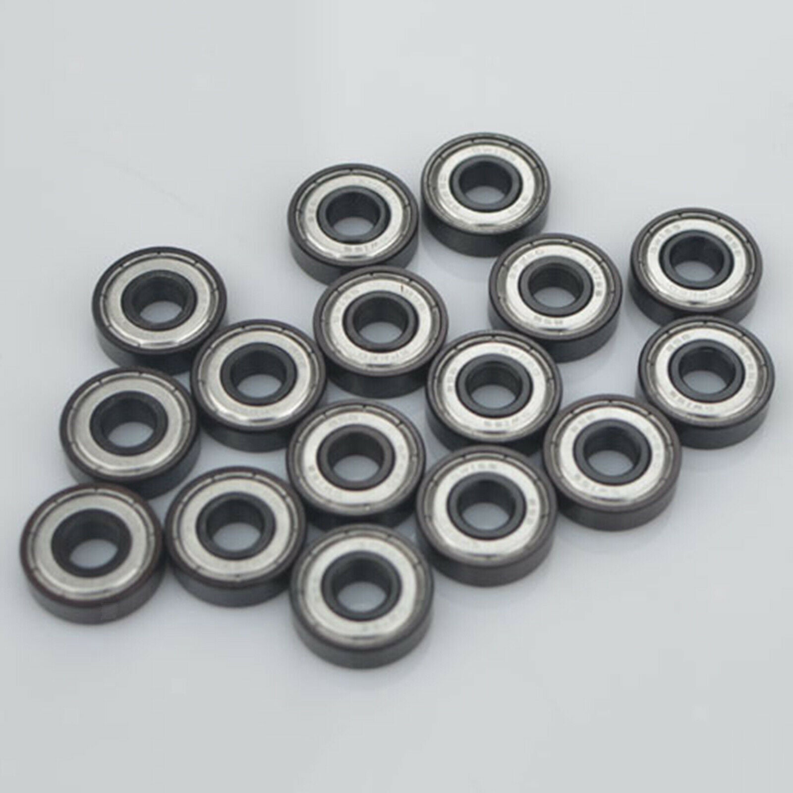 16x Premium 608 Skateboard Bearings Precision for Longboard Scooter Wheels
