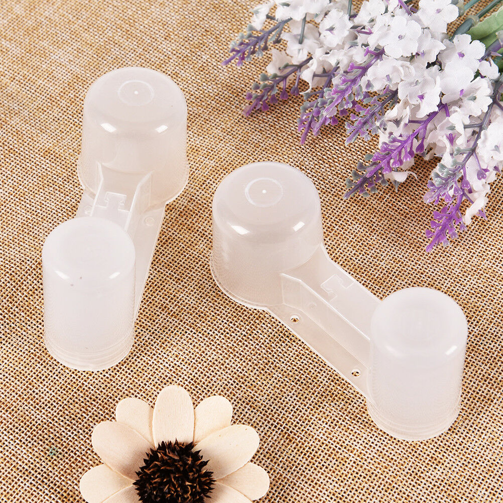 2x bird feeder drinker cup water bottle drinking bowl poultry dove pet pige C*DF