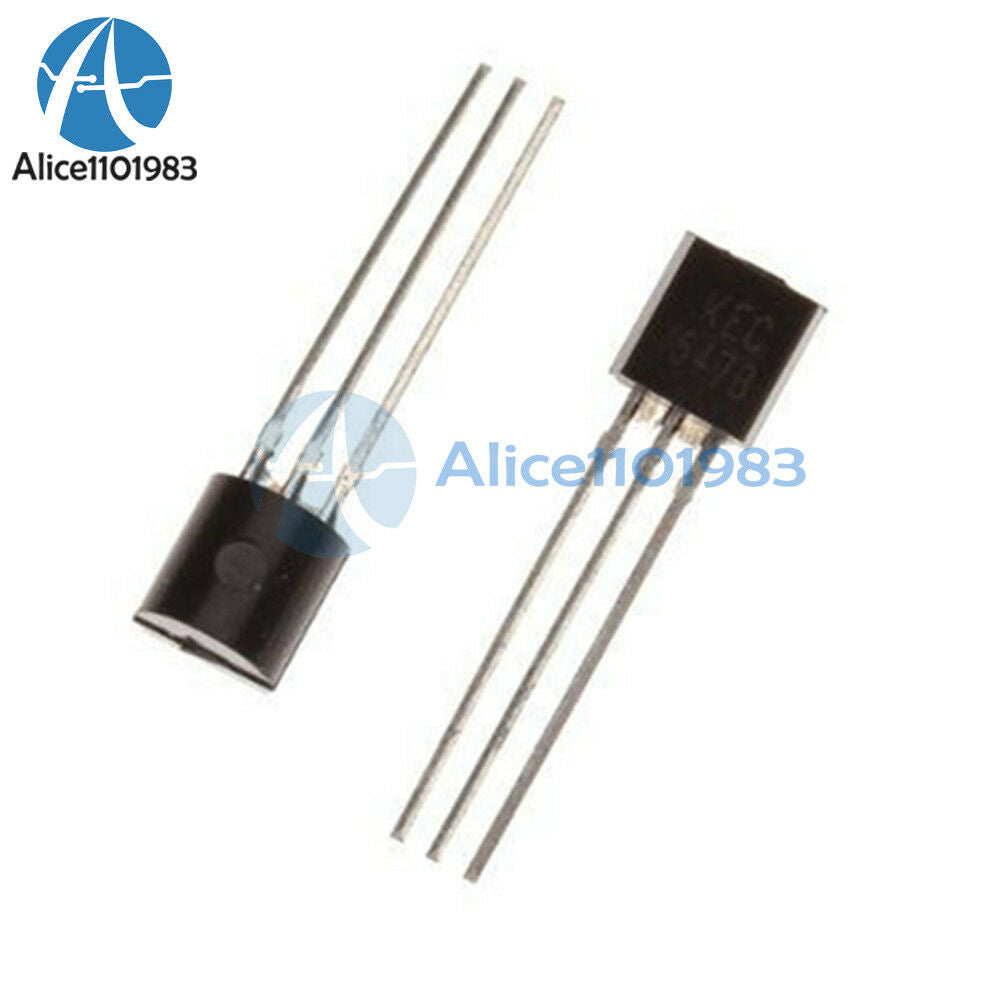 50PCS 2N5088 TO-92 NPN Amplifer Transistor TOP