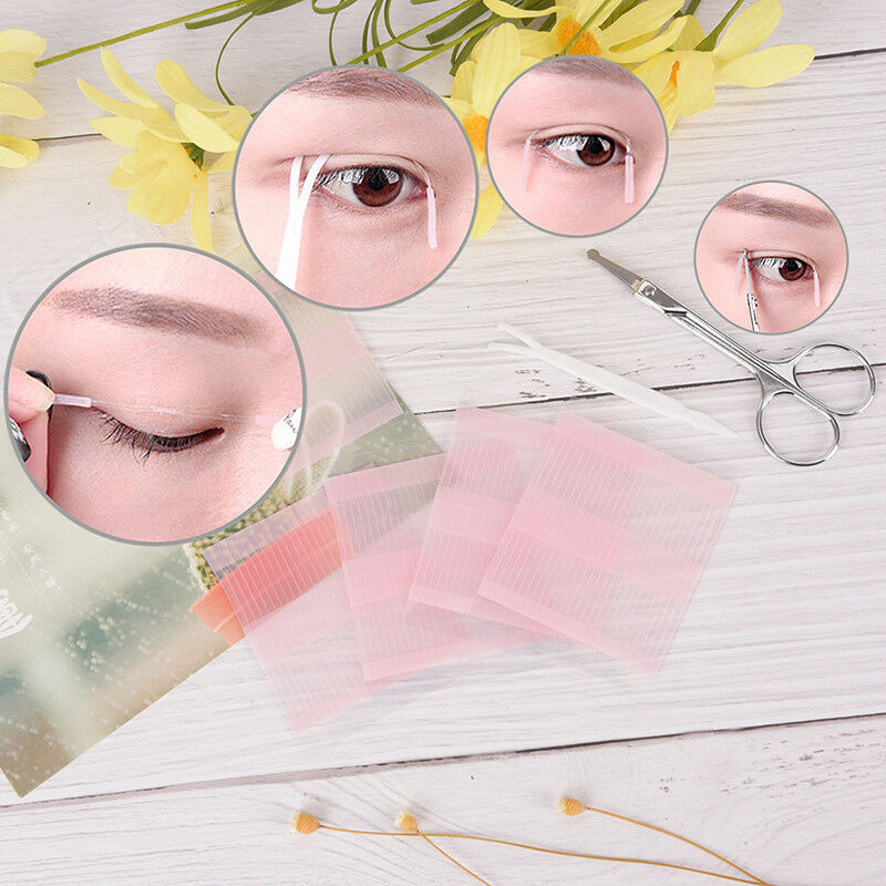 208x Invistule double eyelid fiber eyes stickers super stretch fold lift tape NC