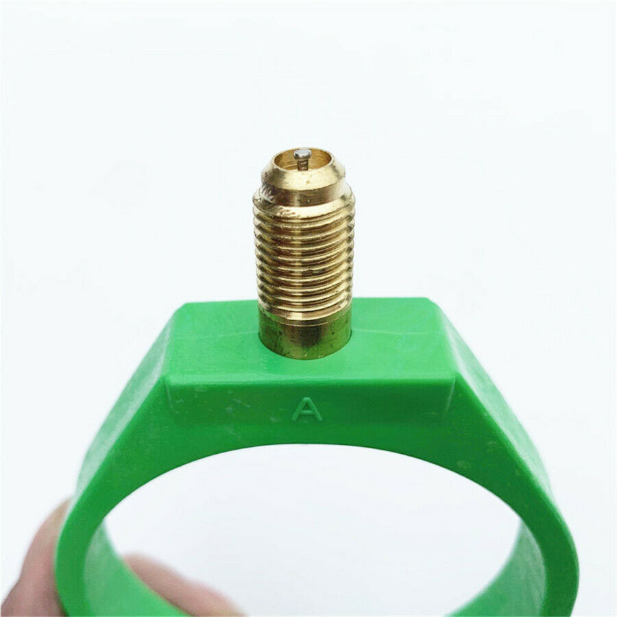 1Pc 68mm Can Side Quick Tap with 1/4" SAE Valve for 2.68" R134A Refrigerant Cans