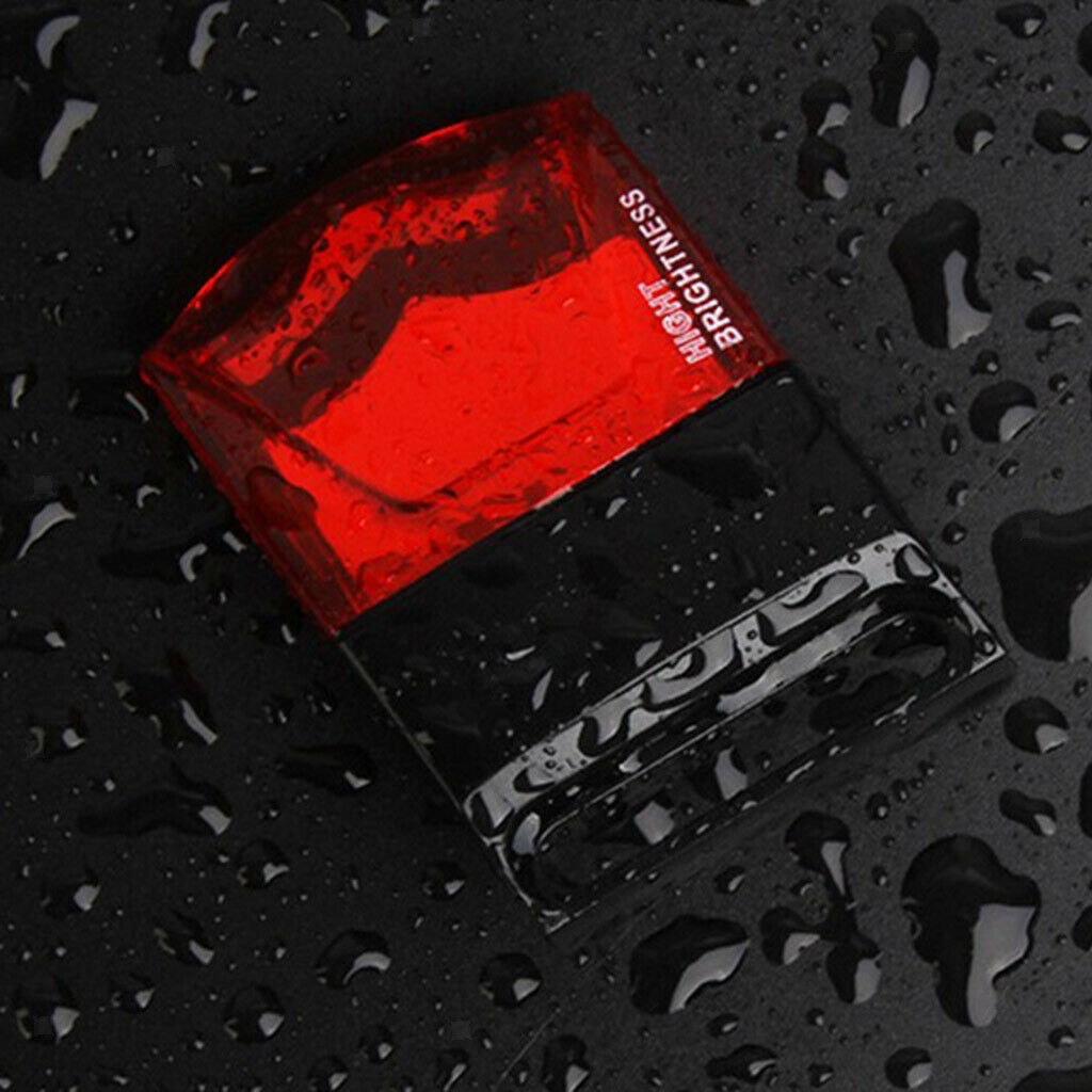 LED Bike Tail Light RearCycling Flashlight Mountain Bike Waterproof