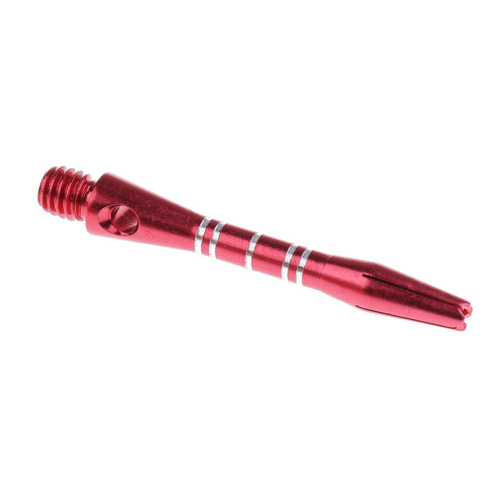 2x 5pcs Durable Red Anodised Aluminum  Shaft Indoor Game 40mm 1.6 Inch