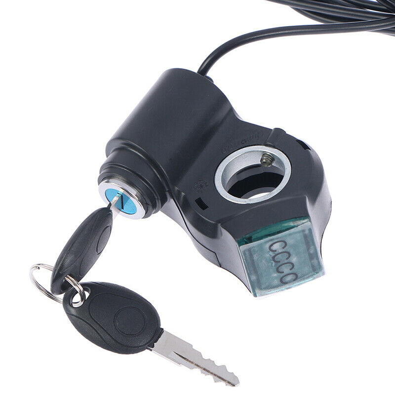Electric Bicycle Throttle Voltmeter Digital Battery Voltage Key Switch PowerBDA