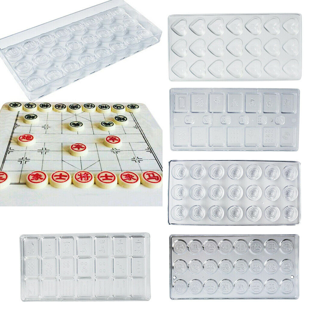 Chocolate Mold Fondant Cake Mould Tray Plastic Dessert Decorating Heart