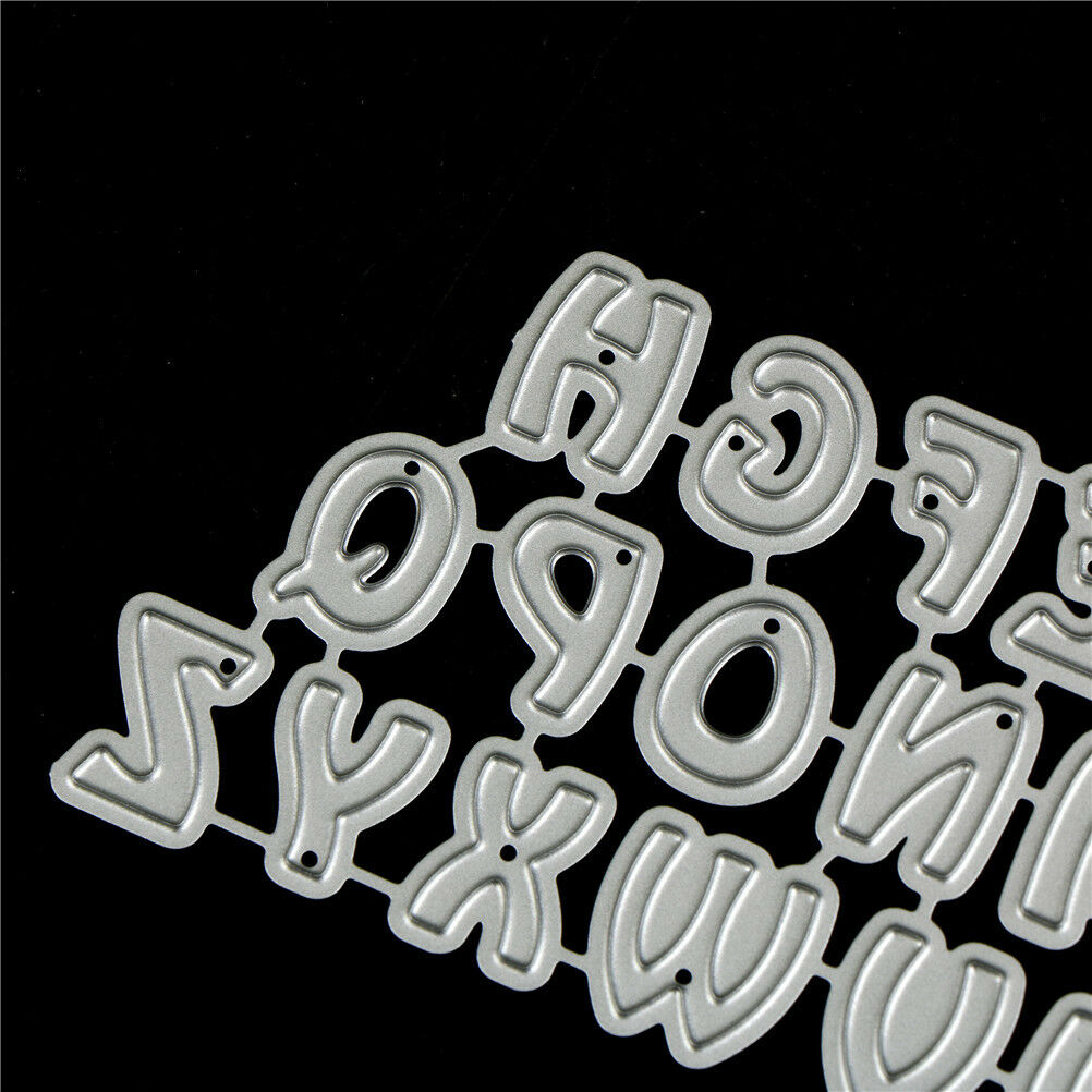 26Pcs Capital Letters Metal Cutting Dies For DIY Scrapbooking Album Paper .l8