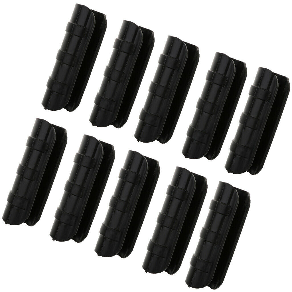 40 Pieces Greenhouse Frame Pipe Tube and Film Clip Clamp Connector Kit 25mm