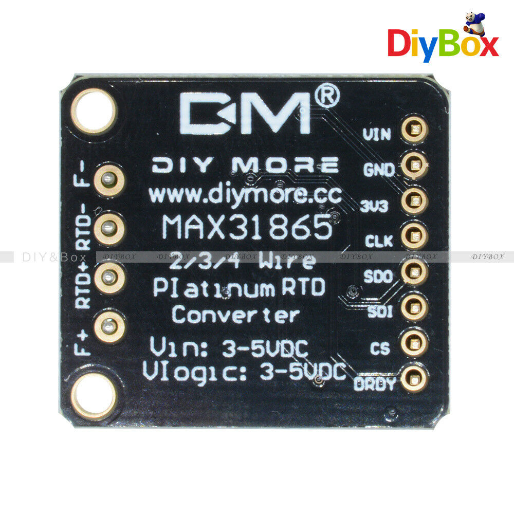 PT100 MAX31865 RTD Temperature Thermocouple Sensor Amplifier Module For Arduino
