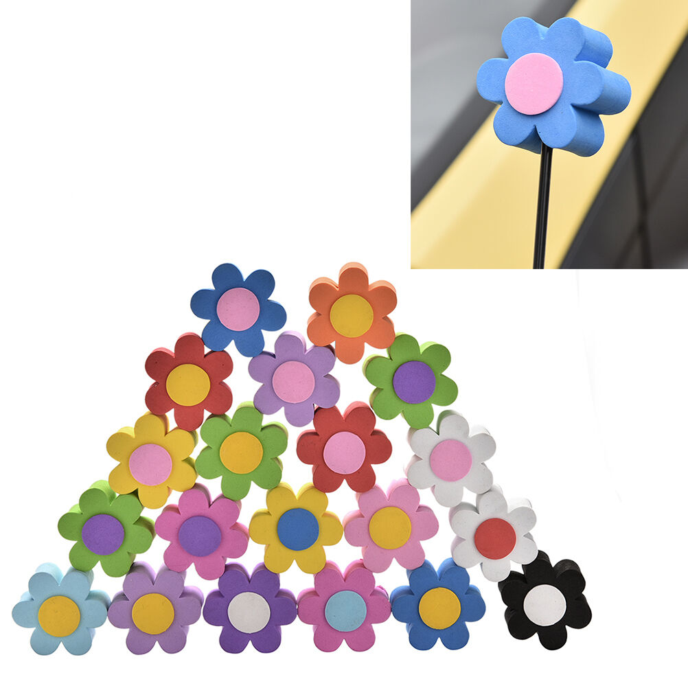 1 Pc Lovely Eva Flower Decorative Car Antenna Topper Balls Color Random.l8