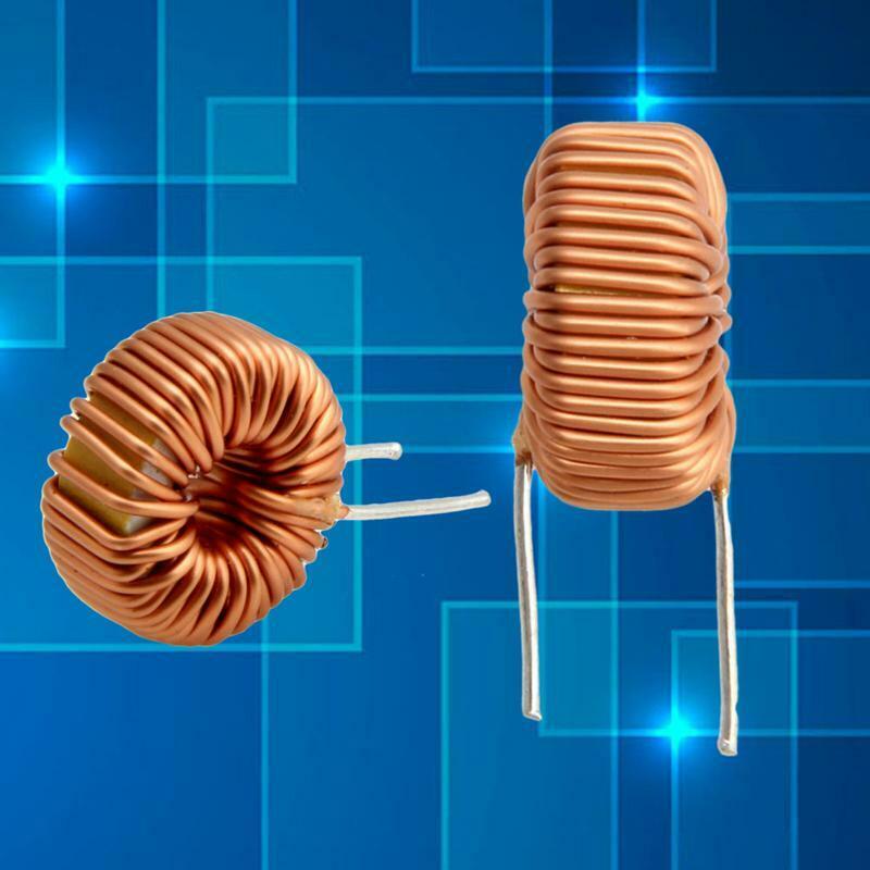 5Pcs New Toroid Core Inductors Wire Wind Wound DIY mah--100uH 6A Coil