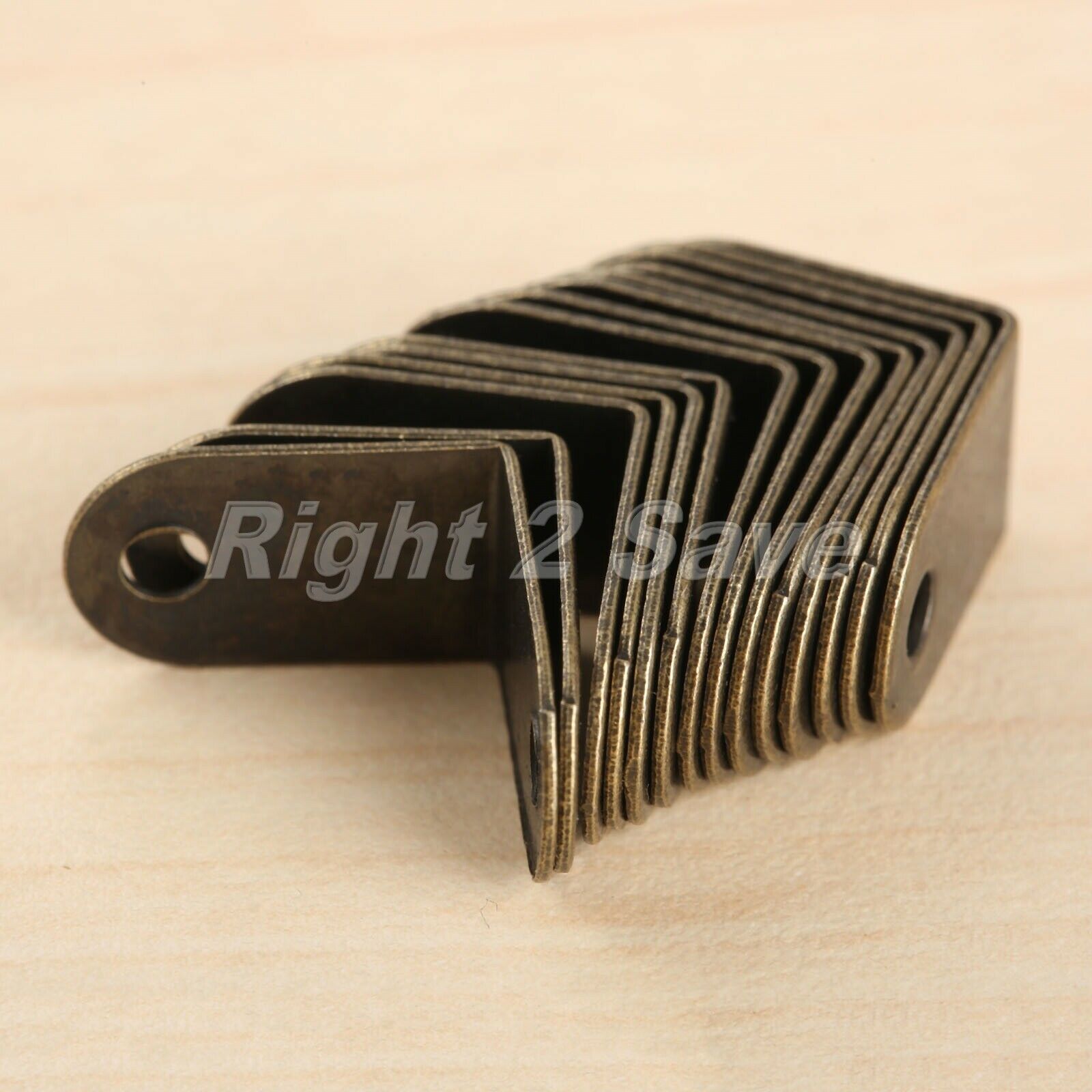 20pcs Mini Retro Wood Jewelry Box Edge Cover Corner Protector Guards Decorative
