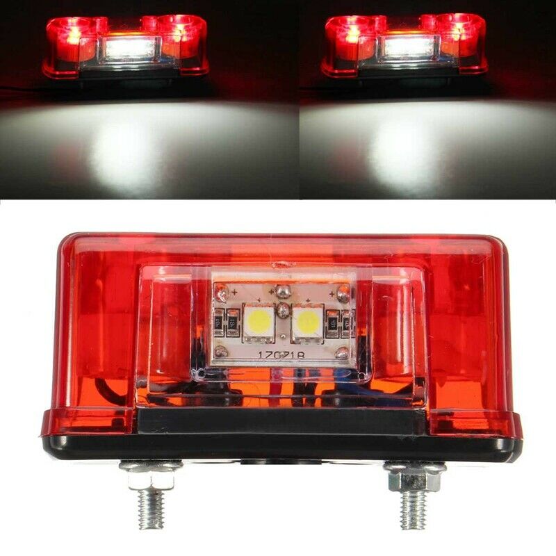 12V/24V Car Led License Number Plate Light Lamp Universal Led License Plate CaN3