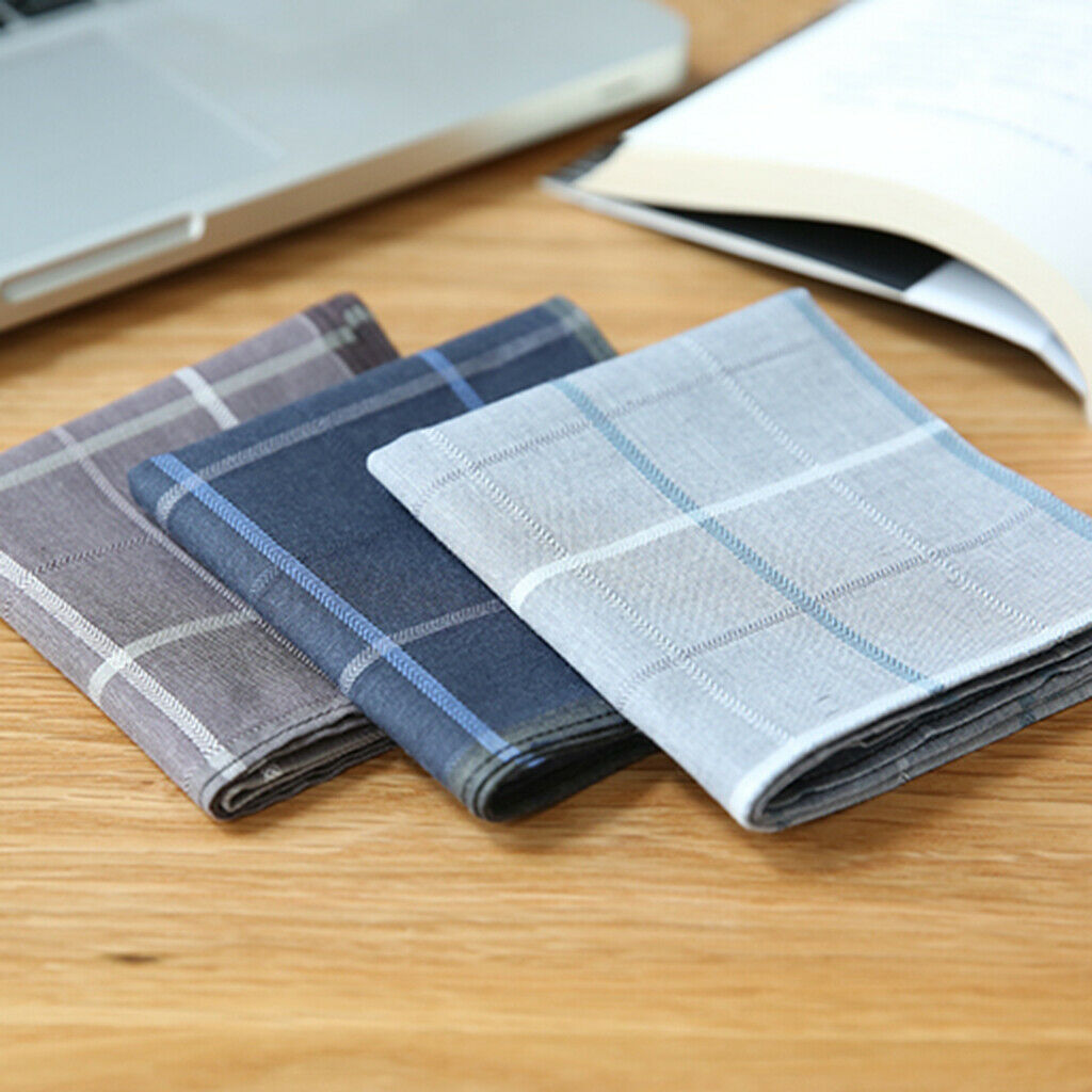 4-pack 100% Organic Cotton Handkerchiefs, Handkerchiefs, 43 X 43 Cm