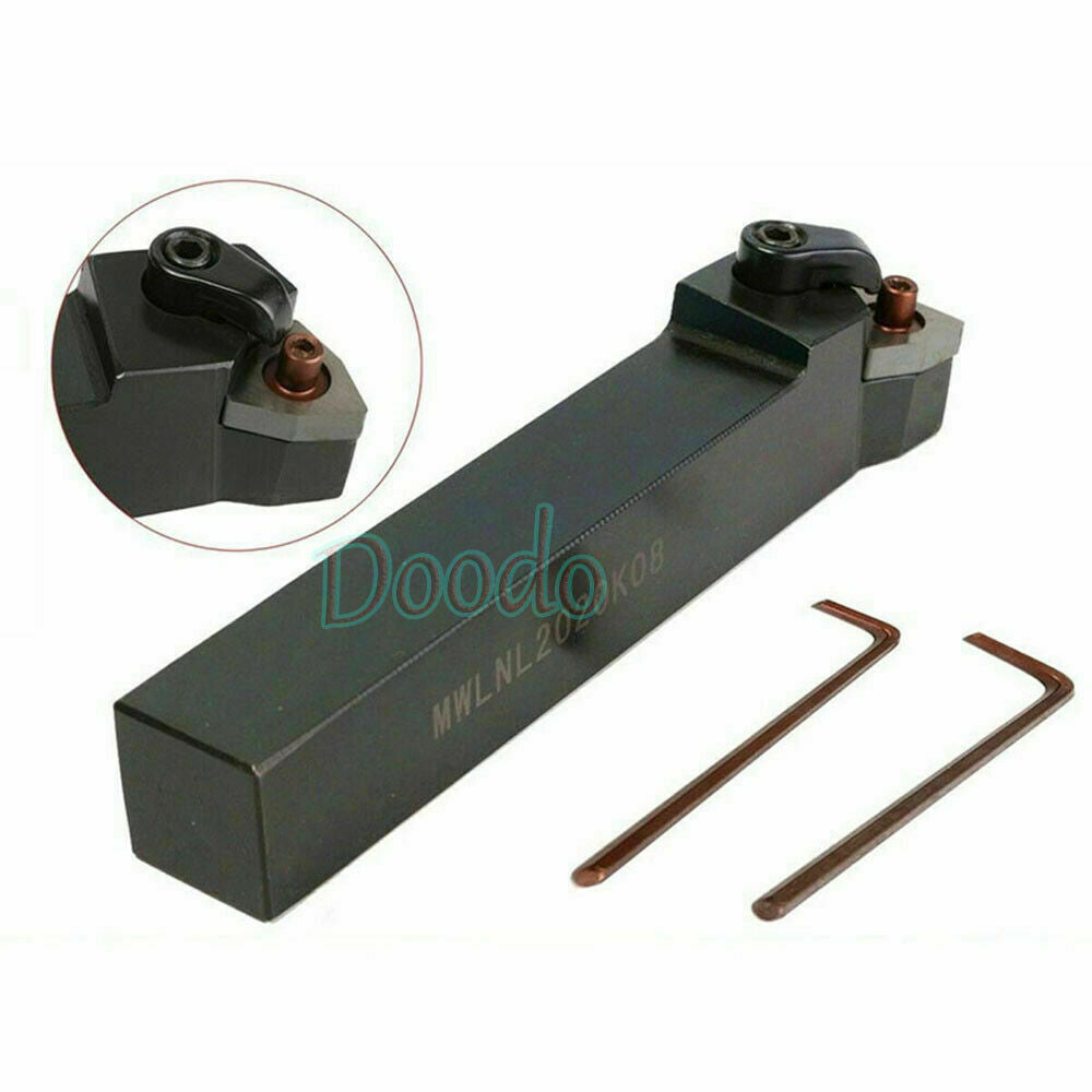 MWLNL2020K08 + MWLNR 2020K08 CNC External Lathe Turning Tool Holder for WNMG0804