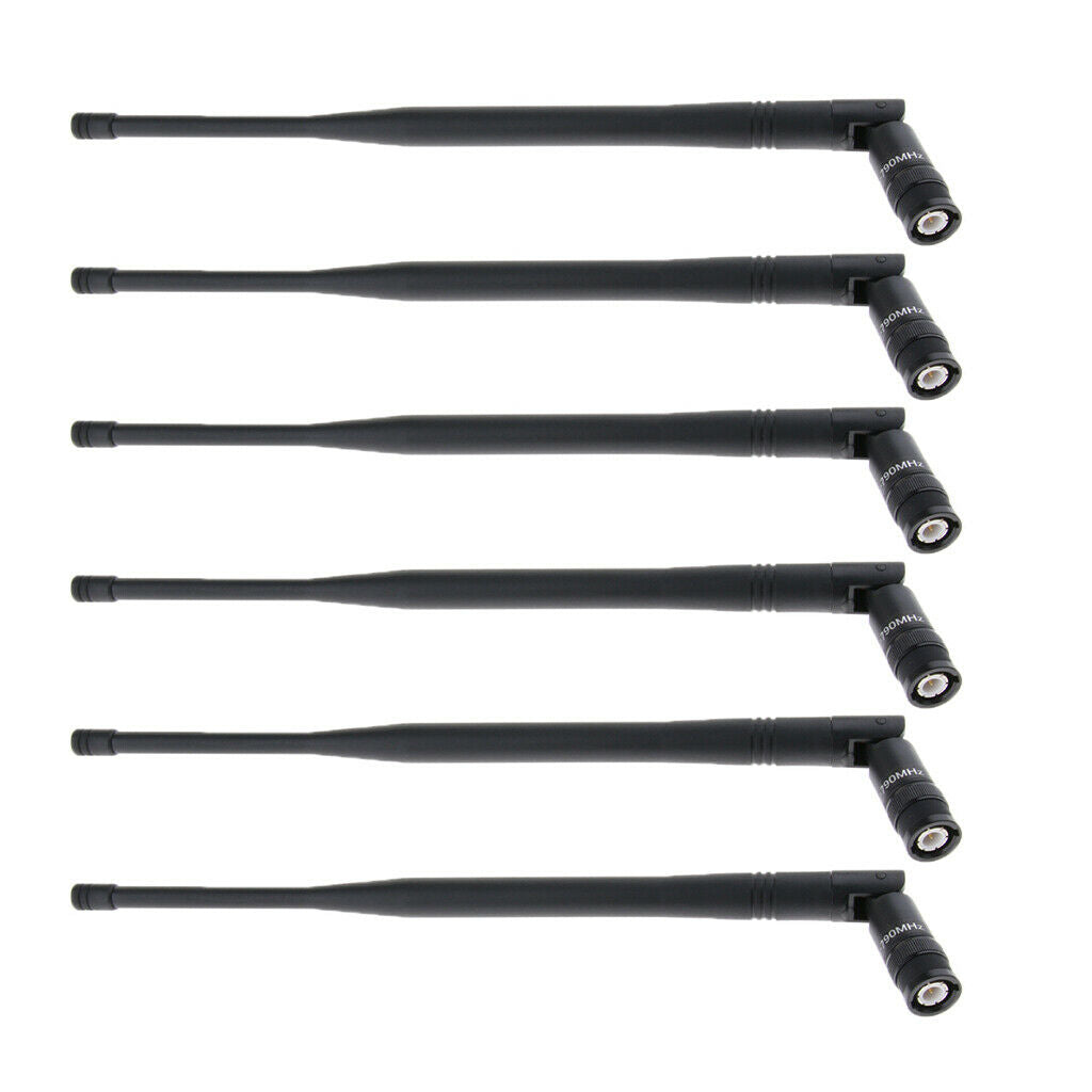6 Set Practical Plastic Handheld Microphone Antenna Stable Signal, No Wire