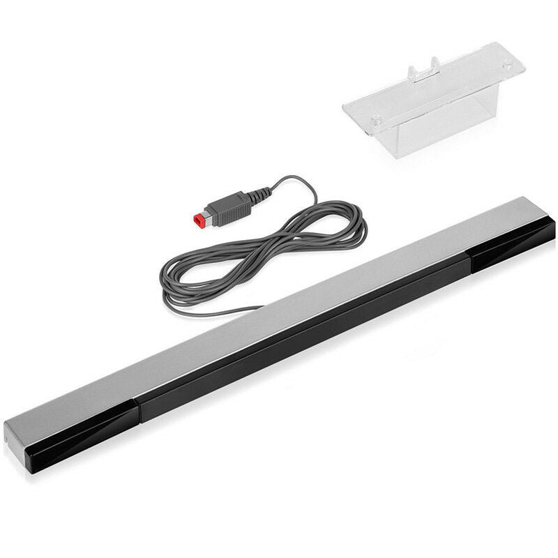 Motion Sensor Receiver Remote Infrared Ray Inductor Bar Game For NS Wii iiJCDD