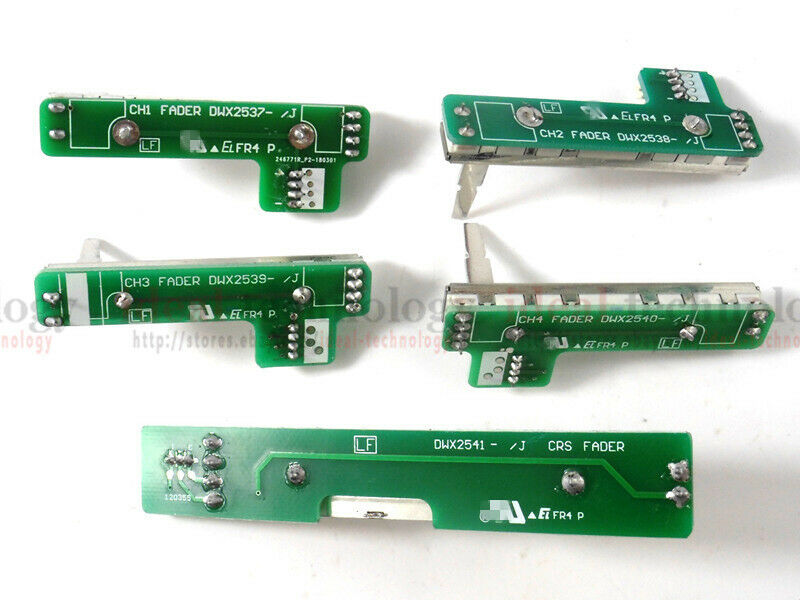 CH1 CH2 CH3 CH4 X FADER FOR PIONEER DJM 800 DWX2537 2538 2539 2540 2541(5PCS)