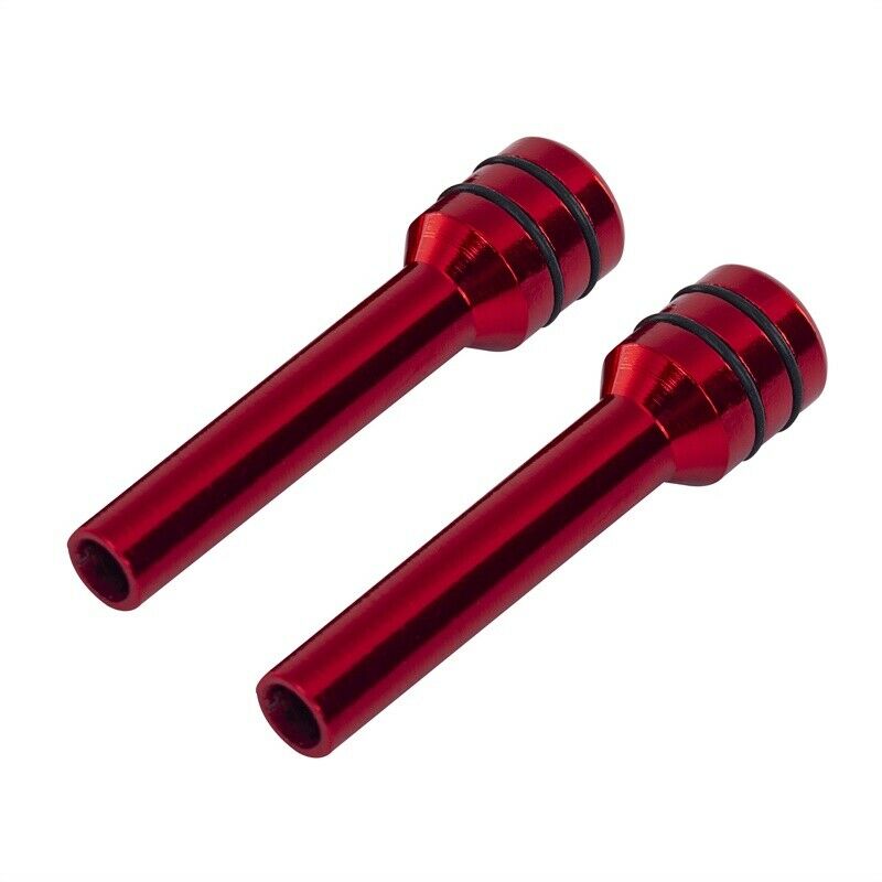 Red Universal Car Truck Interior Interior Door Lock Knob Pull Pin Cover Aluminum