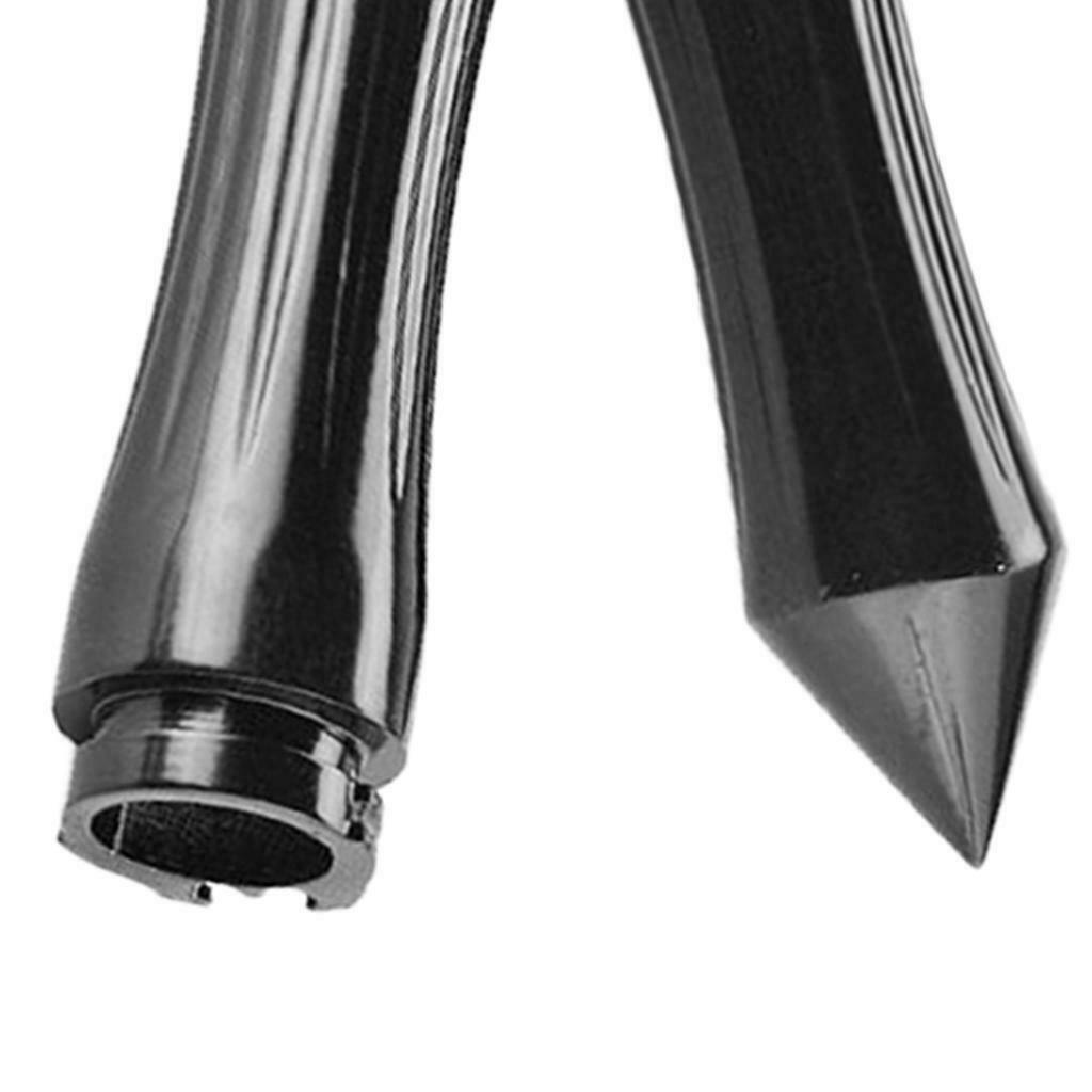 1 Pair of Universal 1 "black  Shaped Motorcycle Grips