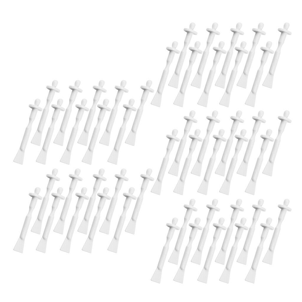50 Waxing Applicators Wax Spatulas for Nose Cleaning Eyebrow Facial Hair Remove