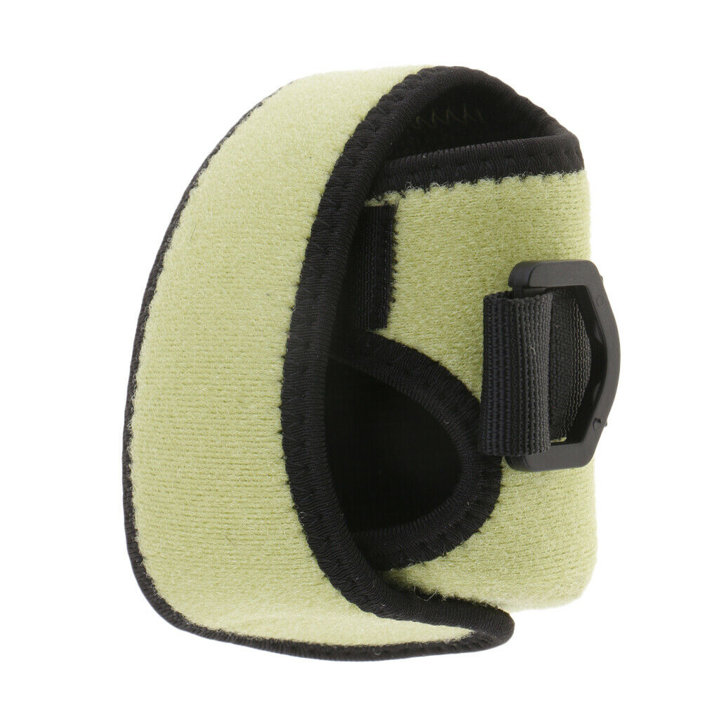 Elastic Fishing Reel Protective Case Cover Pouch Storage Bag Green