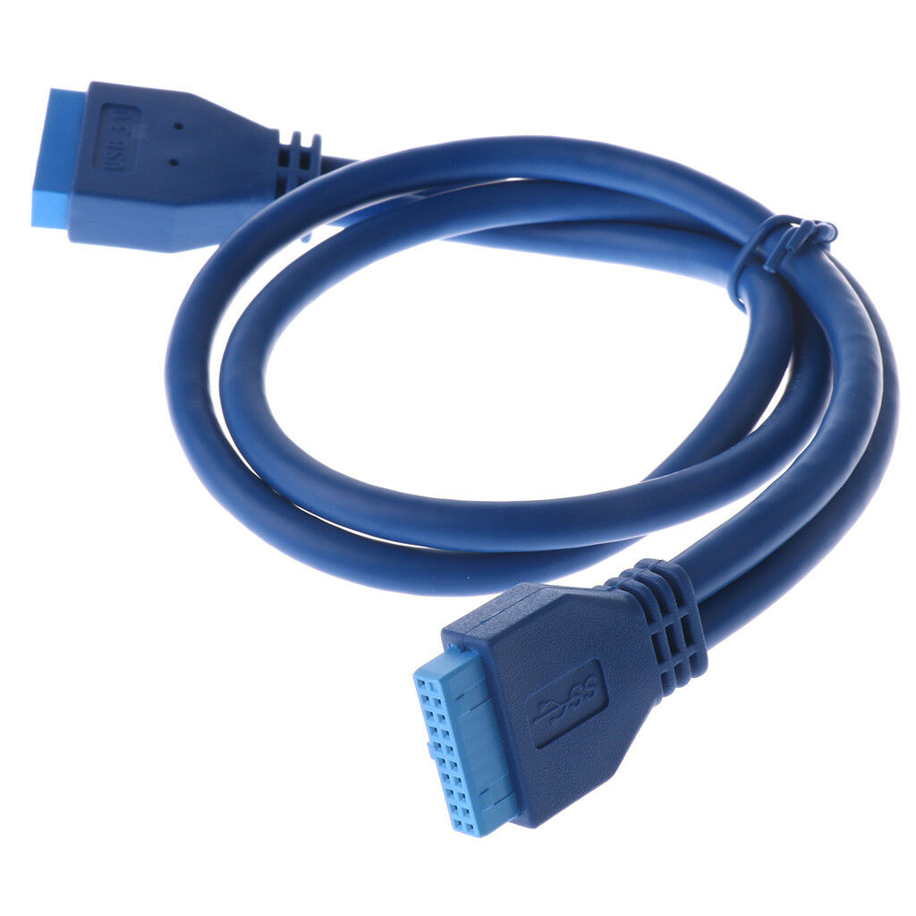 USB 3.0 Motherboard 20 Pin USB Header Extension Cable Desktop Male to Female