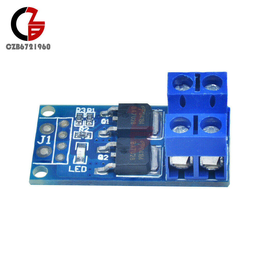 15A 400W Trigger Switch Driver Module Dual MOS Tube PWM Switch Panel Board