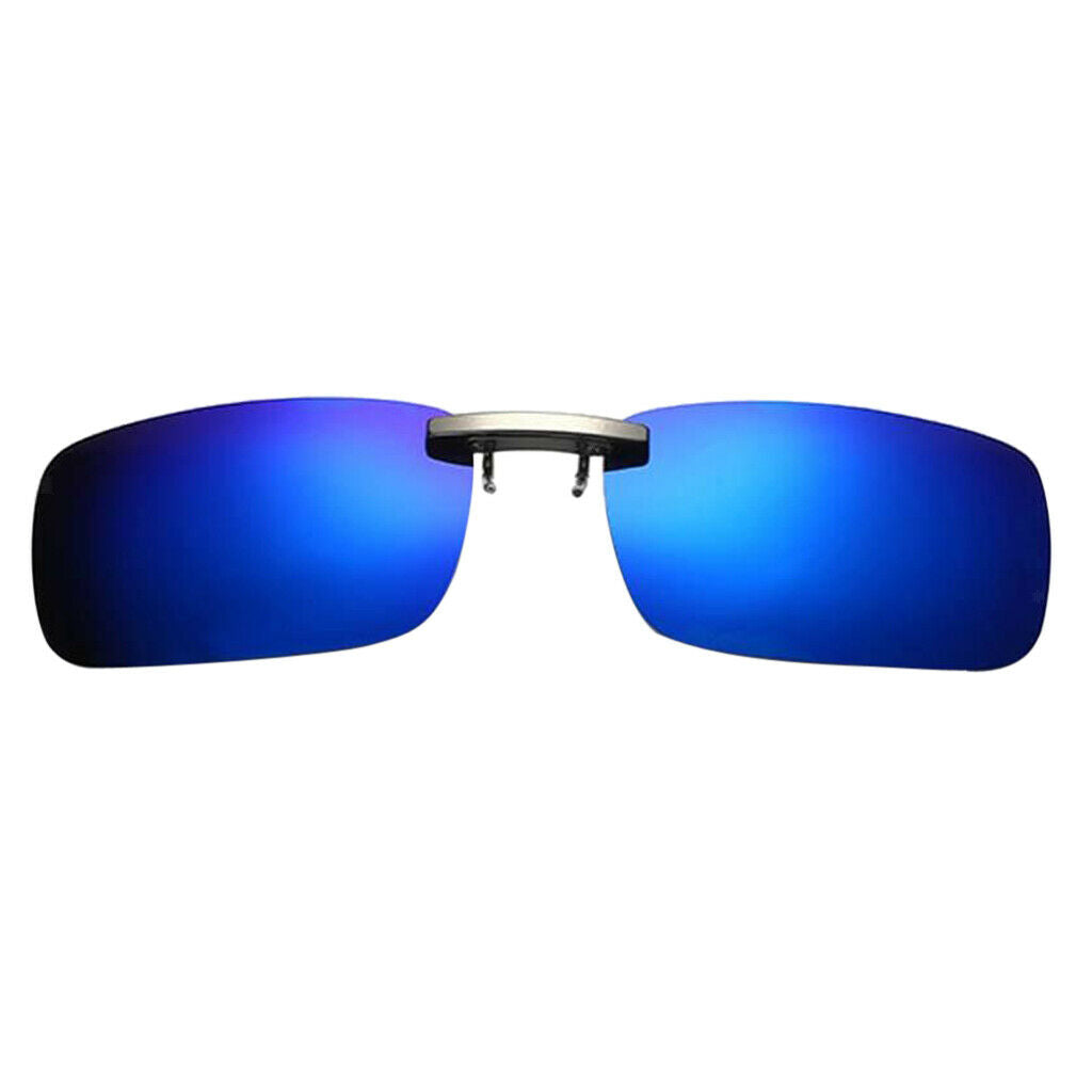 2 Pieces Polarized Sunglasses With UV400 Clip For Outdoor Sport Fishing