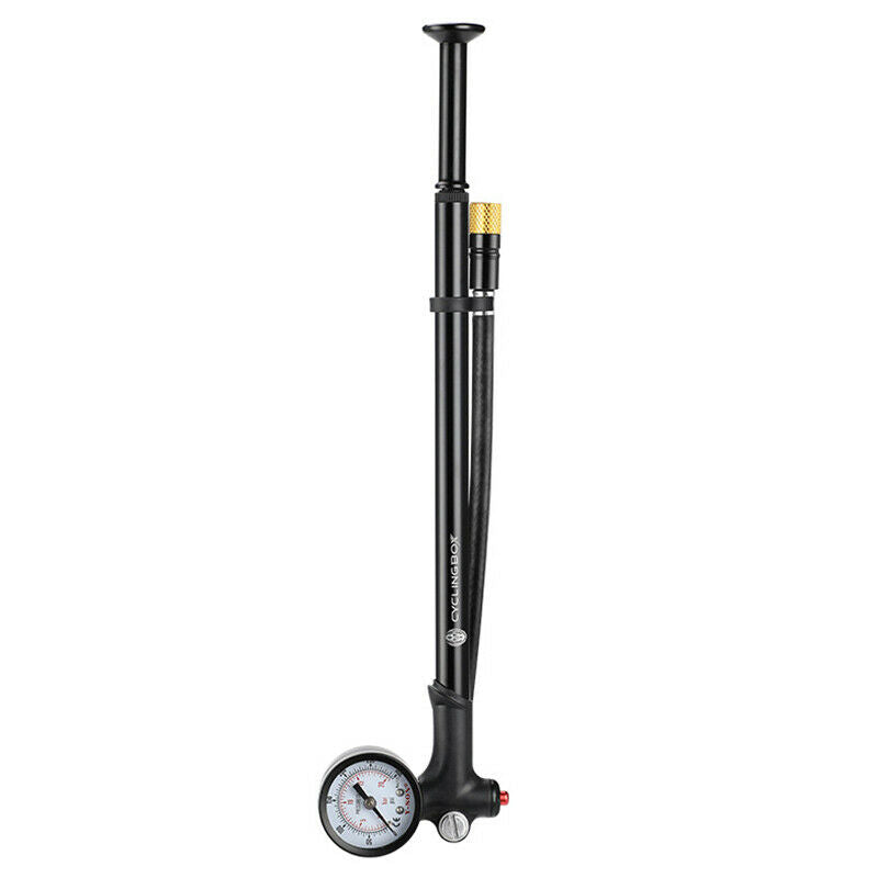 Portable High-pressure Bike Air Pump with Gauge for Fork Rear Suspension Sh Tt
