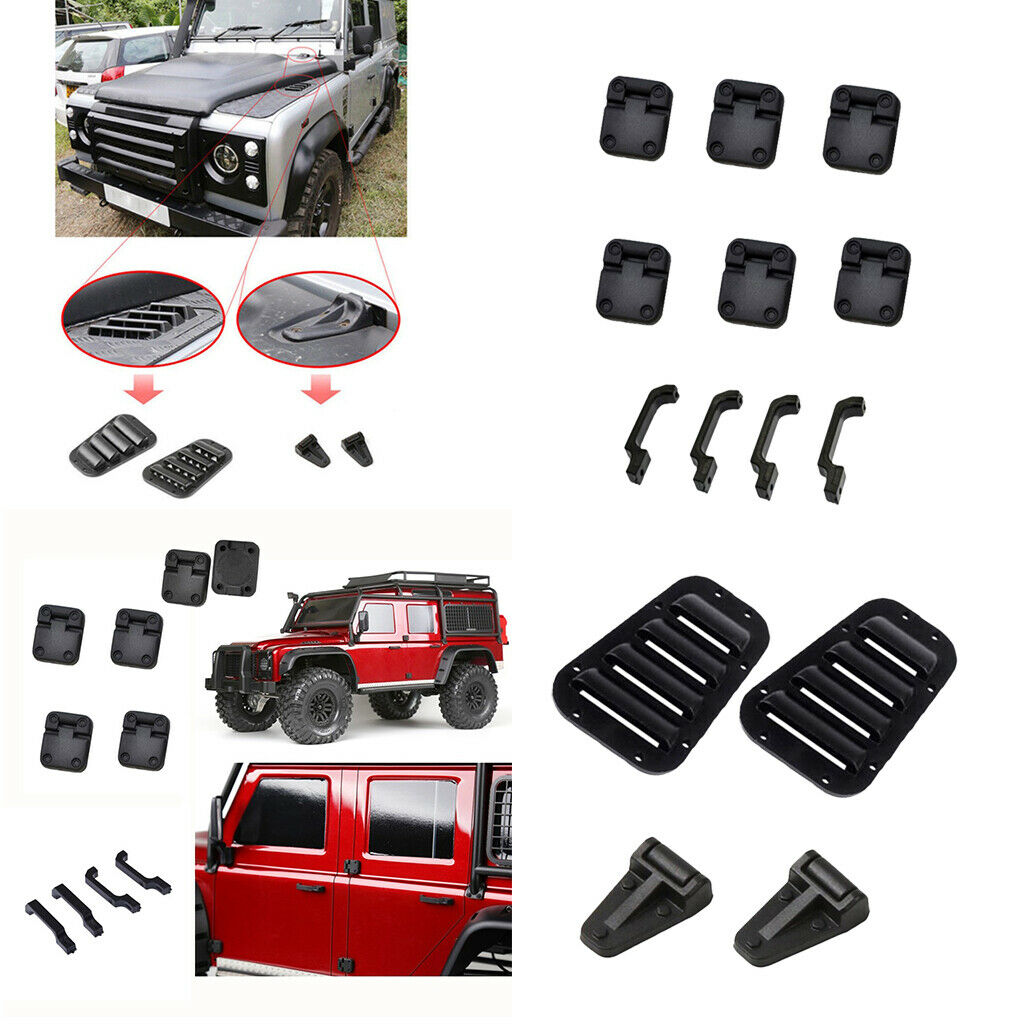 1/10 Rc Rock Handles And Hinge Rails And Cover for  -4 4 Spare Parts