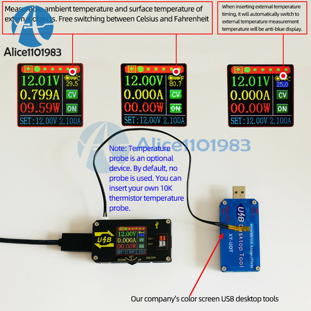 USB 5V to 9V 12V 24V Buck Boost Constant Voltage Current Power Supply Module