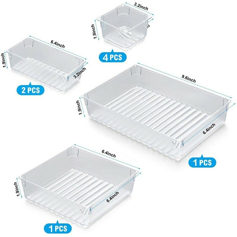 8 PCS Der Organizer Makeup Der Organizer Versatile Kitchen Bathroom Office ON2M8
