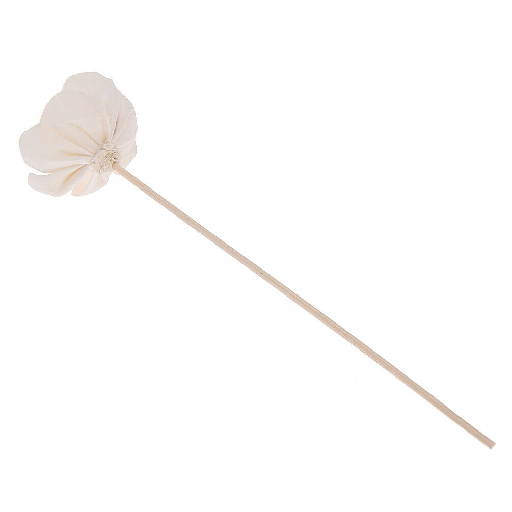 5 Pcs Rattan Reed Rose Flowers Aroma Diffuser Refill Sticks Home Fragrance Decor
